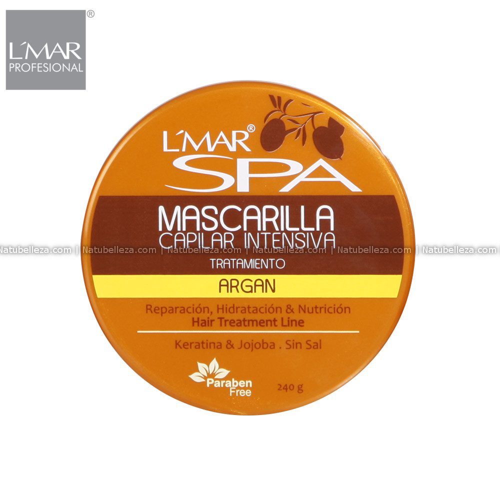 SPA Aceite de Argán Mascarilla Capilar Intensiva L'mar