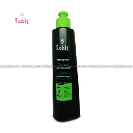 Shampoo Cóctel Múltivitaminico 8 en 1 Repolarizador Lehit