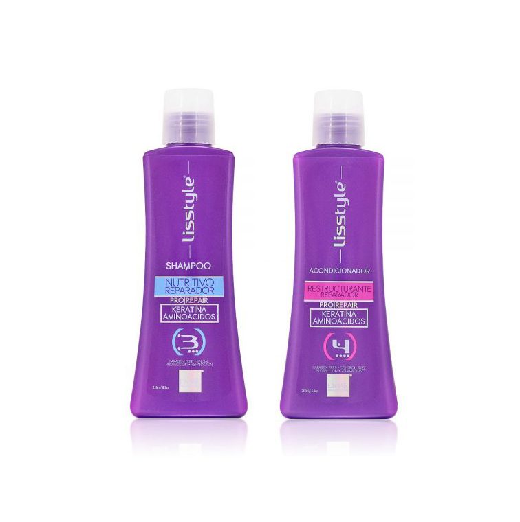 Lisstyle Kit Shampoo Y Acondicionador Paso 3 y 4 L'mar