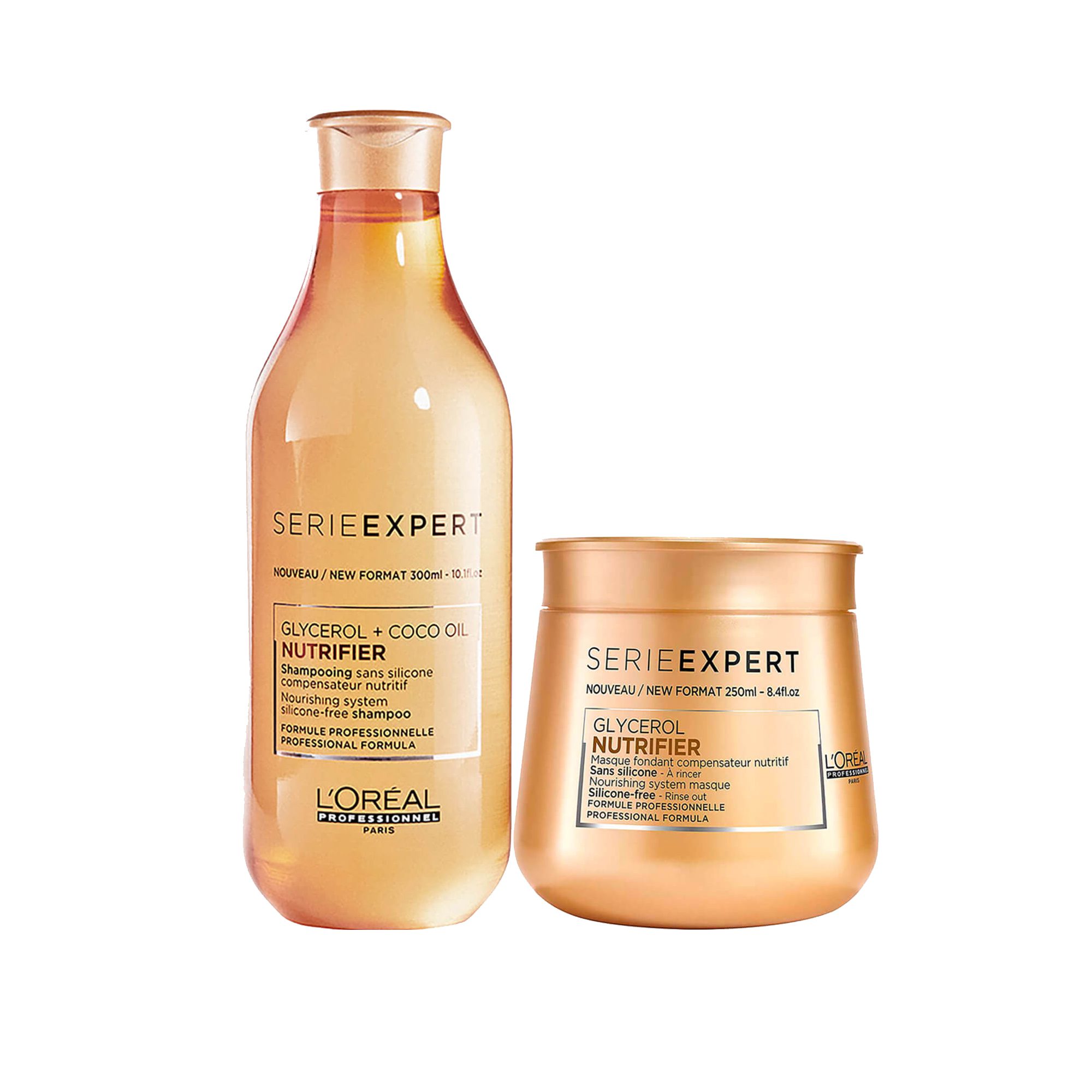 Nutrifier Kit Shampoo Mascarilla SerieExpert L’Oréal
