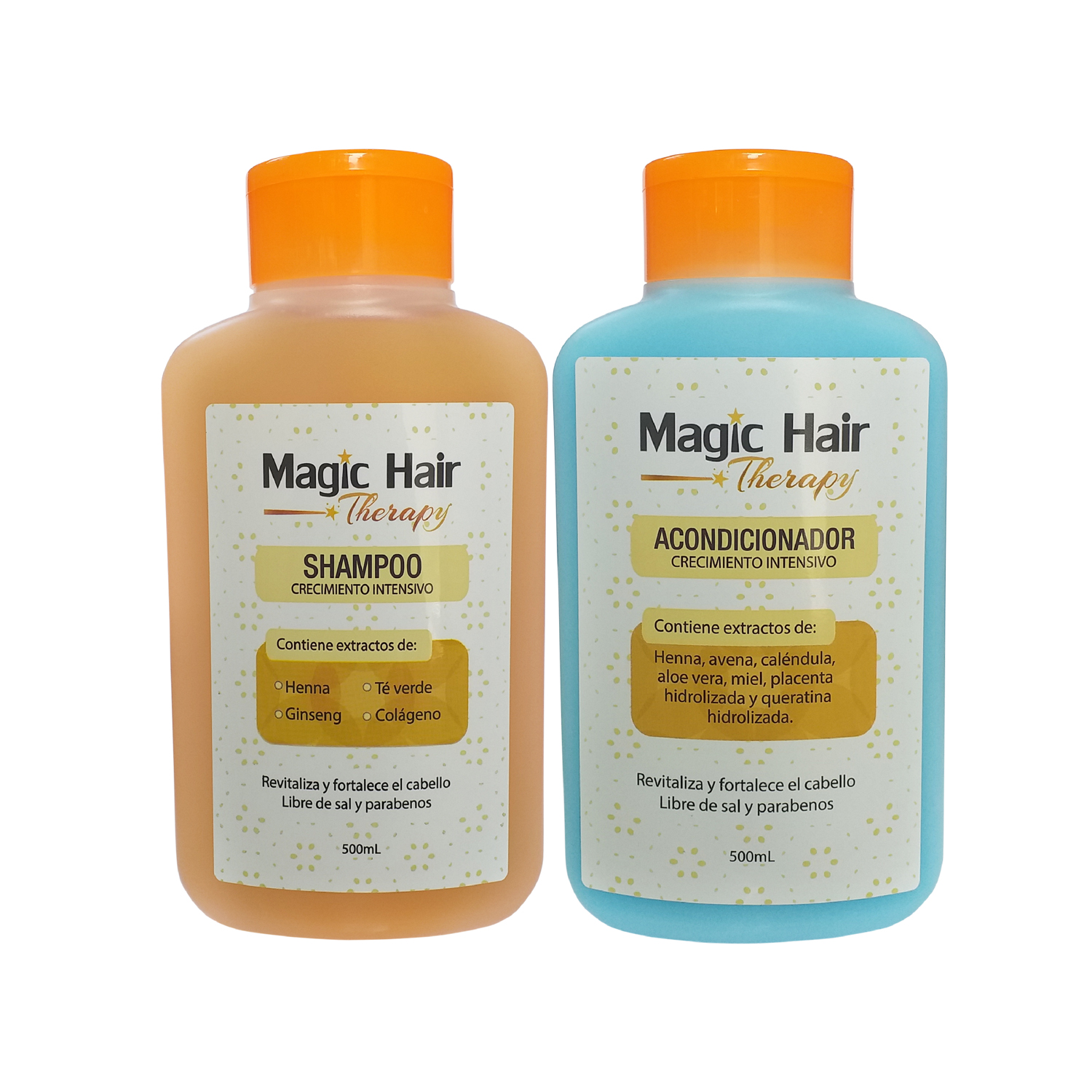 Kit Crecimiento Intensivo Shampoo y Acondicionador Magic Hair Therapy