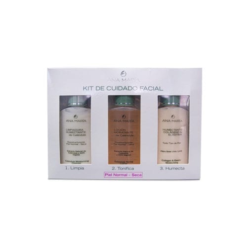 Kit Cuidado Facial piel Normal – Seca Ana María