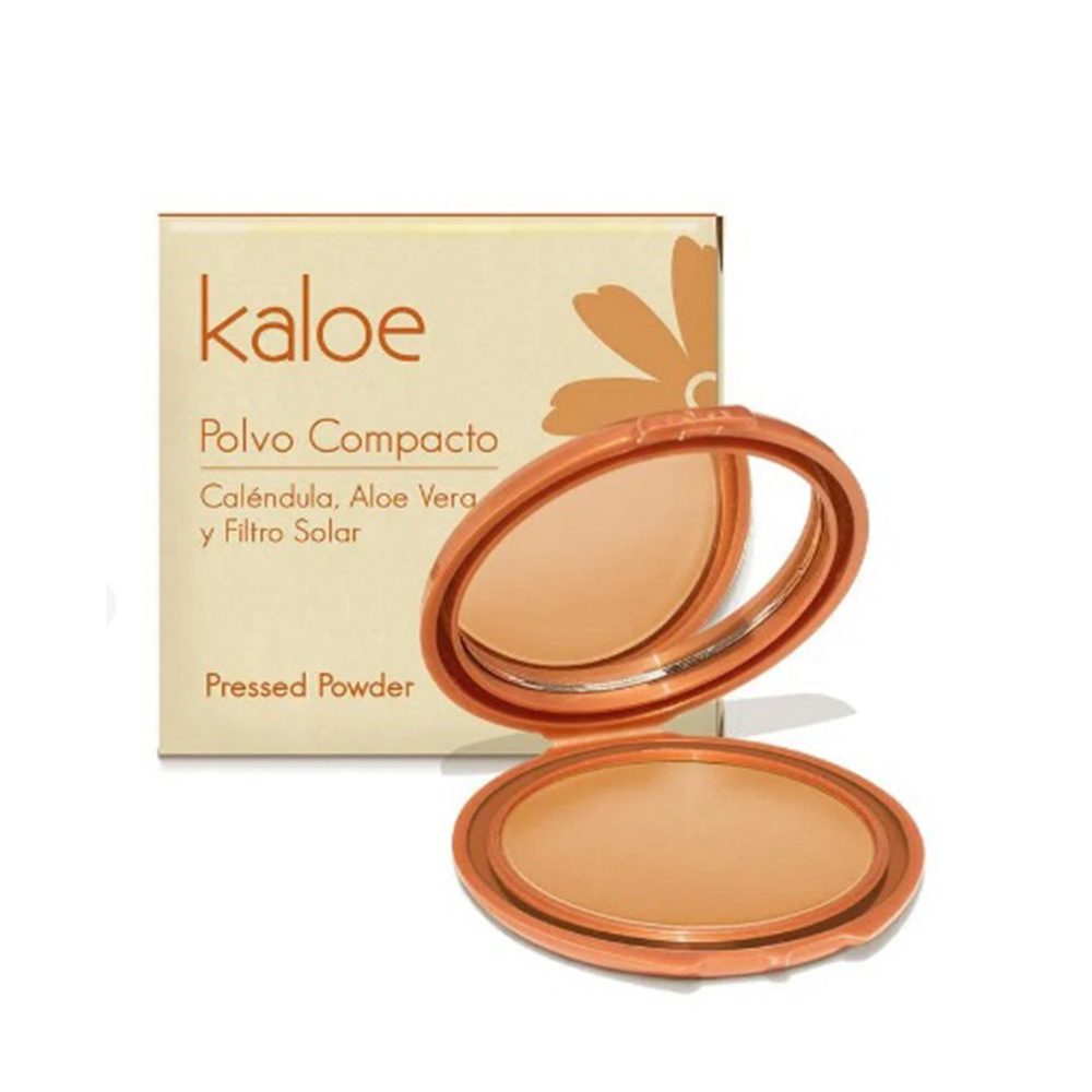 Polvo Compacto Color Canela Kaloe