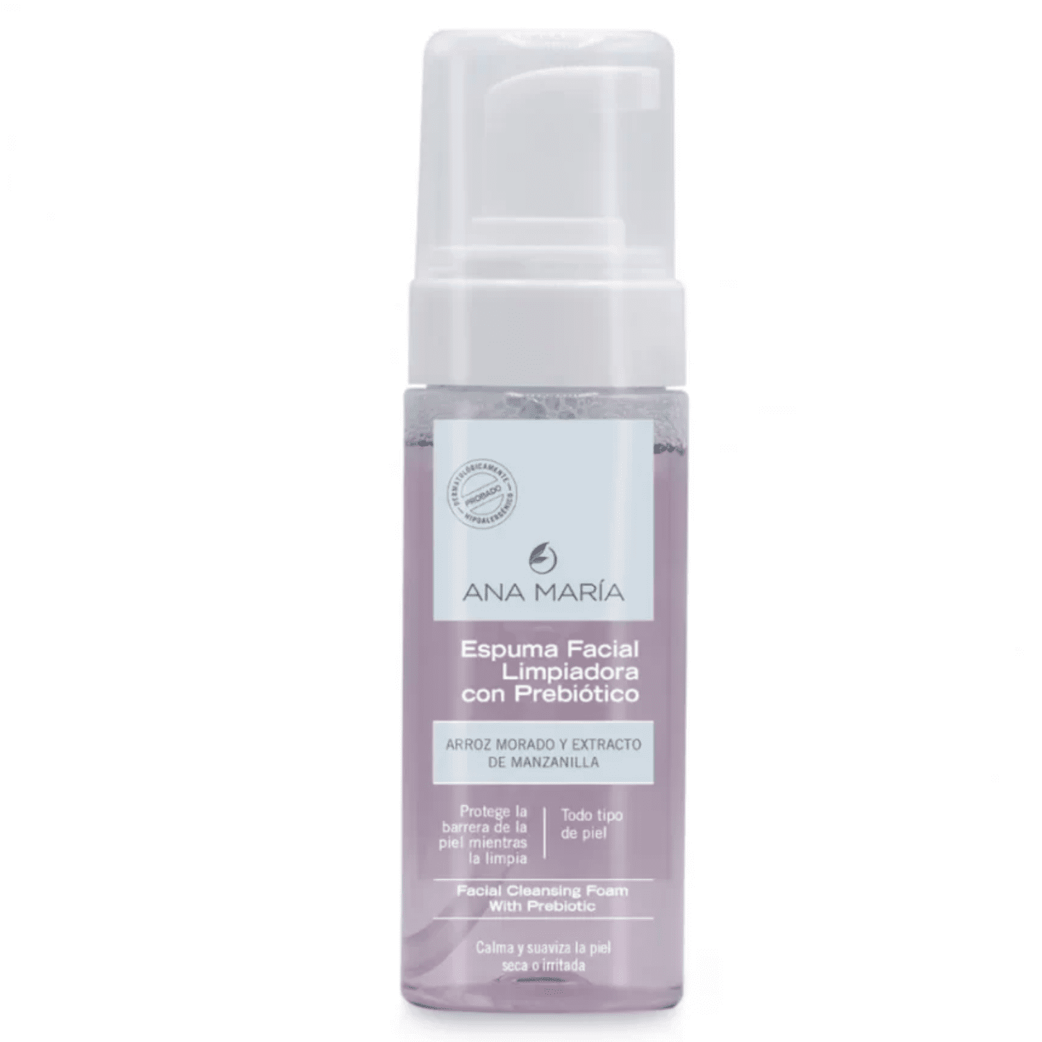 Espuma Facial Limpiadora con Prebiótico Ana María