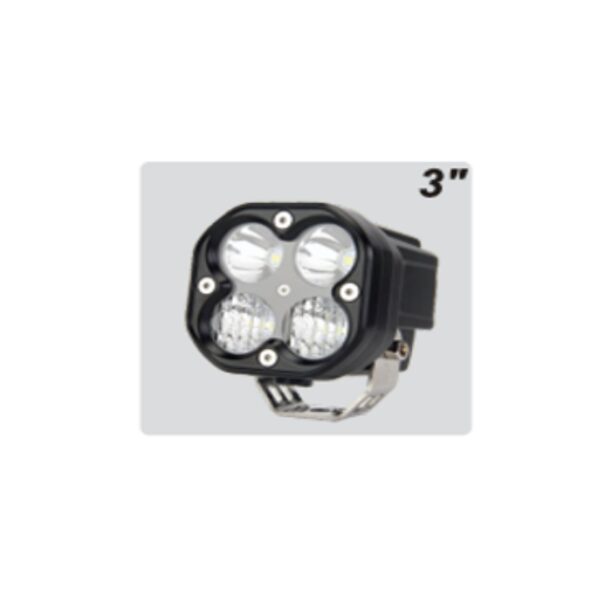 EXPLORADORA DE 3"DE 40W  DC 12-32V,40W, COLOR AMARILLO