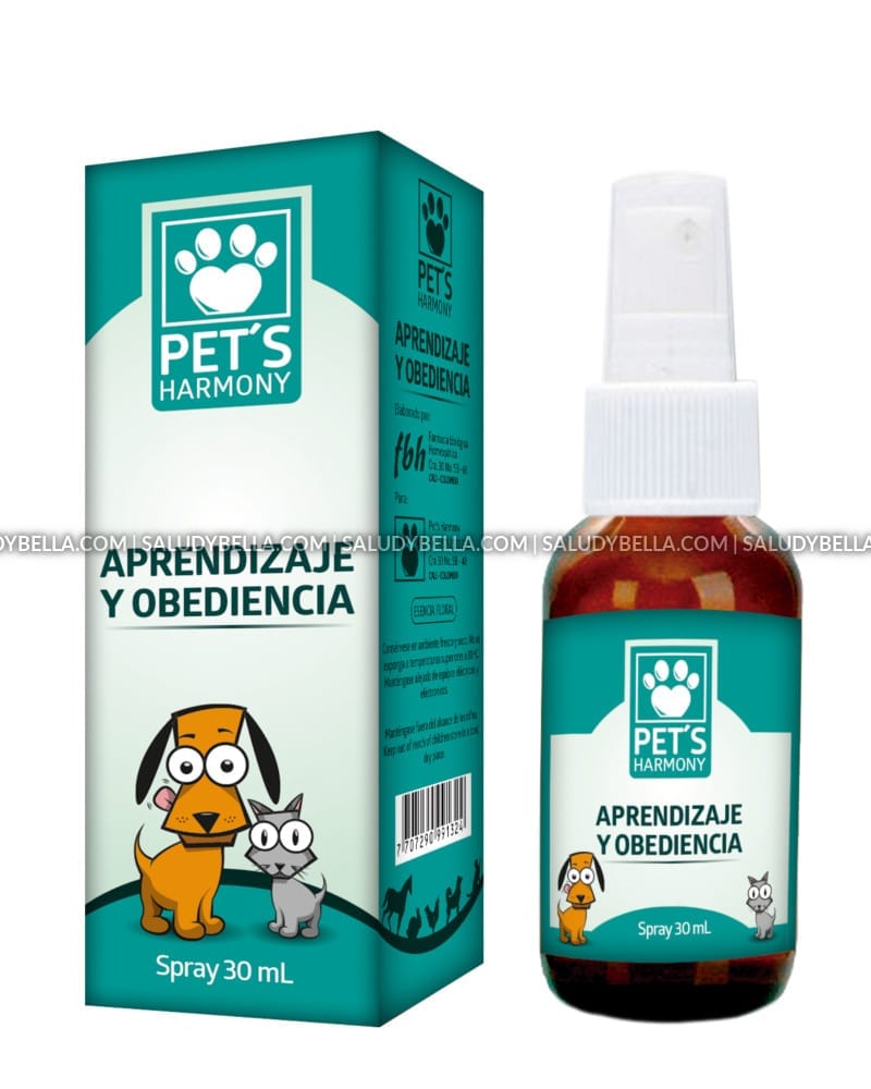 Harmony Floral Essence for Pets Learning & Obedience | Mascotas en Aprendizaje y Obediencia